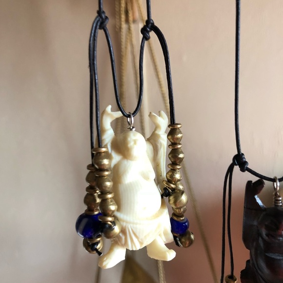 Vintage bone Buddha! - Picture 2 of 3